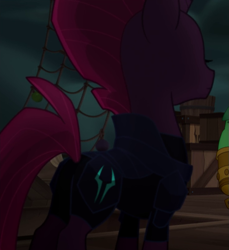 Size: 735x803 | Tagged: safe, imported from derpibooru, screencap, tempest shadow, my little pony: the movie, butt, cropped, plot