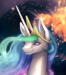 Size: 1540x1756 | Tagged: safe, artist:rnkmnh, imported from derpibooru, princess celestia, pony, female, smiling, solo