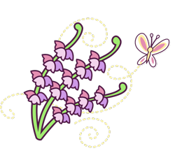 Size: 572x500 | Tagged: safe, artist:anscathmarcach, imported from derpibooru, heather winds, butterfly, cutie mark, cutie mark only, flower, g3, no pony, simple background, solo, transparent background
