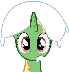 Size: 1816x1910 | Tagged: safe, artist:fallingcomets, imported from derpibooru, oc, oc only, oc:salty popcorn, pony, unicorn, female, mare, pillow, simple background, solo, transparent background, vector