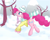 Size: 5000x4000 | Tagged: safe, artist:lemanda, imported from derpibooru, pinkie pie, earth pony, pony, absurd resolution, bundled up for winter, clothes, coat, female, hat, ice skates, mare, scarf, skates, smiling, snow, solo, tree, winter outfit