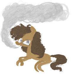 Size: 1000x1000 | Tagged: safe, artist:spoopy-potato, imported from derpibooru, oc, oc only, oc:cats milly, cats millionaire, simple background, smoking, solo, transparent background
