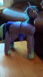 Size: 405x720 | Tagged: safe, imported from derpibooru, princess luna, cyclops, irl, photo, plushie, solo