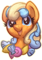 Size: 600x860 | Tagged: safe, artist:amura-of-jupiter, artist:tiothebeetle, imported from derpibooru, oc, oc only, oc:shelly shores, earth pony, pony, bust, female, mare, open mouth, portrait, simple background, solo, transparent background
