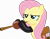 Size: 5653x4456 | Tagged: safe, artist:frownfactory, imported from derpibooru, fluttershy, pegasus, pony, .svg available, absurd resolution, blowing, blowing flute, clothes, female, fireproof boots, flute, gloves, mare, musical instrument, puffy cheeks, saddle bag, simple background, solo, svg, transparent background, vector