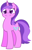 Size: 796x1244 | Tagged: safe, artist:razorbladetheunicron, imported from derpibooru, amethyst star, sparkler, unicorn, lateverse, alternate universe, base used, cute, female, new mane, simple background, smiling, solo, white background