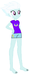 Size: 1309x3231 | Tagged: safe, artist:jawsandgumballfan24, imported from derpibooru, fleetfoot, equestria girls, barefoot, base used, clothes, equestria girls-ified, feet, pajamas, shirt, shorts, simple background, t-shirt, white background