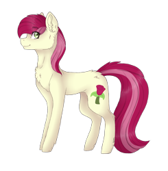 Size: 3081x3145 | Tagged: safe, artist:roieen, imported from derpibooru, roseluck, earth pony, female, mare, solo