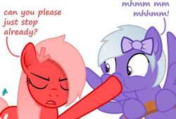 Size: 2359x1605 | Tagged: safe, artist:arifproject, imported from derpibooru, oc, oc only, oc:comment, oc:downvote, pony, derpibooru, derpibooru ponified, dialogue, duo, eyes closed, meta, ponified, simple background, spread wings, transparent background, unamused, vector, wings