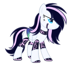 Size: 1400x1300 | Tagged: safe, artist:darlyjay, imported from derpibooru, oc, oc only, oc:darlien jenter, pegasus, pony, robot, robot pony, female, mare, simple background, solo, transparent background