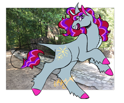 Size: 3000x2500 | Tagged: safe, artist:ptsd-ponies, imported from derpibooru, oc, oc only, oc:firecracker, magical lesbian spawn, offspring, parent:pinkie pie, parent:twilight sparkle, parents:twinkie, solo