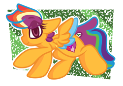 Size: 1700x1200 | Tagged: safe, artist:hedgehog-plant, imported from derpibooru, rainbow dash, scootaloo, female, solo