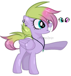 Size: 940x1000 | Tagged: safe, artist:sapiira, imported from derpibooru, oc, oc only, pegasus, pony, female, heterochromia, mare, simple background, solo, transparent background