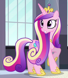 Size: 358x410 | Tagged: safe, imported from derpibooru, screencap, princess cadance, alicorn, pony, princess spike (episode), butt, cropped, female, lovebutt, mare, plot, solo