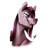 Size: 1200x1200 | Tagged: safe, artist:longmuzzlepony, imported from derpibooru, pinkamena diane pie, pinkie pie, bust, female, portrait, solo