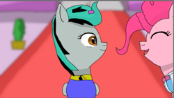 Size: 723x410 | Tagged: safe, artist:closingrain, artist:mellowbomb, imported from derpibooru, pinkie pie, oc, oc:closingrain, comic:calamity fateful, 1000 hours in ms paint