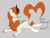 Size: 1134x858 | Tagged: safe, artist:dusthiel, artist:icey-wicey-1517, artist:icicle-wicicle-1517, color edit, edit, imported from derpibooru, autumn blaze, kirin, awwtumn blaze, clothes, cloven hooves, colored, cute, eyes closed, female, garter belt, garters, mare, offscreen character, quadrupedal, solo, stockings, thigh highs, tongue out