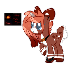 Size: 2645x2645 | Tagged: safe, artist:tigerblade14, imported from derpibooru, oc, oc only, pony, unicorn, bow, deer tail, female, hair bow, mare, simple background, solo, transparent background