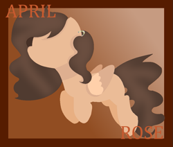 Size: 877x743 | Tagged: safe, artist:jxst-blue, artist:milky-flare, artist:skystar20, imported from derpibooru, oc, oc only, oc:april rose, pegasus, pony, female, lineless, mare, minimalist, modern art, solo