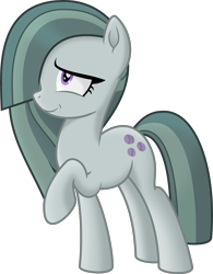 Size: 5034x6460 | Tagged: safe, artist:kopcap94, imported from derpibooru, marble pie, earth pony, pony, absurd resolution, cute, female, marblebetes, mare, movie accurate, raised hoof, simple background, smiling, solo, transparent background, vector