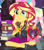 Size: 525x591 | Tagged: safe, edit, edited screencap, editor:gay-horse, editor:thiscatisonfire, imported from derpibooru, screencap, fluttershy, rainbow dash, sci-twi, sunset shimmer, twilight sparkle, equestria girls, equestria girls series, friendship games, the finals countdown, book, clothes, cropped, crystal prep academy uniform, cute, drawing, exploitable meme, female, geode of empathy, heart, lesbian, magical geodes, meme, pencil, school uniform, scitwishimmer, shimmerbetes, shipping, sunset's note, sunsetsparkle