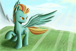Size: 3000x2000 | Tagged: safe, artist:theunconsistentone, imported from derpibooru, lightning dust, pegasus, pony, solo