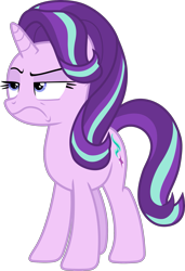 Size: 1679x2449 | Tagged: safe, artist:frownfactory, imported from derpibooru, starlight glimmer, pony, unicorn, school raze, .svg available, angry, annoyed, female, frown, horn, mare, simple background, solo, starlight glimmer is not amused, starlight is not amused, svg, transparent background, unamused, vector