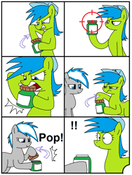 Size: 748x996 | Tagged: safe, artist:pencil bolt, imported from derpibooru, oc, oc:aery persy, oc:radiobel, pony, comic, theponyfuture