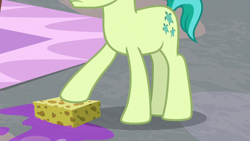 Size: 1280x720 | Tagged: safe, imported from derpibooru, screencap, sandbar, earth pony, pony, the hearth's warming club, cutie mark, hooves, legs, male, pictures of legs, sponge, teenager