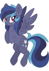 Size: 2048x3000 | Tagged: safe, artist:cinnamontee, imported from derpibooru, oc, oc only, oc:swift star, pegasus, pony, female, mare, simple background, solo, transparent background