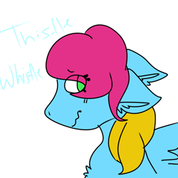 Size: 900x900 | Tagged: safe, artist:php115, artist:shoto, derpibooru exclusive, imported from derpibooru, thistle whistle, pony, female, g3, medibang paint, request, solo