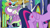 Size: 1280x720 | Tagged: safe, imported from derpibooru, screencap, spike, twilight sparkle, alicorn, dragon, father knows beast, cupcake, cutie mark, food, muffin, twilight sparkle (alicorn), winged spike, wings