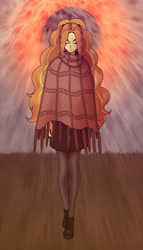 Size: 912x1600 | Tagged: safe, artist:rileyav, imported from derpibooru, adagio dazzle, equestria girls, rainbow rocks, clothes, eyes closed, female, pantyhose, solo