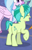 Size: 181x285 | Tagged: safe, imported from derpibooru, screencap, sandbar, silverstream, earth pony, pony, friendship university, butt, cropped, cute, cutie mark, eyes closed, male, plot, sandabetes, sandbutt, smiling, stallion, teenager