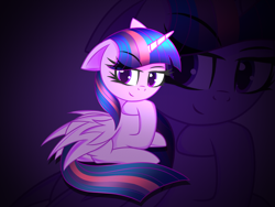 Size: 1024x768 | Tagged: safe, imported from derpibooru, twilight sparkle, alicorn, pony, female, solo, twilight sparkle (alicorn), zoom layer