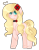 Size: 903x1147 | Tagged: safe, artist:poppyglowest, imported from derpibooru, oc, oc only, oc:poppy glowest, earth pony, pony, female, mare, simple background, solo, transparent background