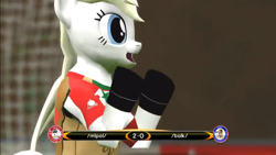 Size: 1366x768 | Tagged: safe, imported from derpibooru, oc, oc:aryanne, /mlpol/, 3d, 4chan cup, aryan, aryan pony, blonde, celebration, finals, football, goal, league, nazi, nazipone, pol, pro evolution soccer, score, sports