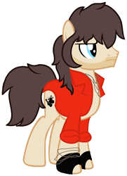 Size: 750x1034 | Tagged: safe, artist:piñita, imported from derpibooru, earth pony, pony, male, miguel caballero rojo, ponified, simple background, solo, stallion, tekken, white background