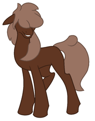 Size: 650x826 | Tagged: safe, artist:piñita, imported from derpibooru, oc, oc only, oc:bystro, earth pony, pony, blank flank, blind, cyrillic, hidden eyes, simple background, solo, vector, white background