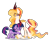 Size: 3000x2461 | Tagged: safe, artist:diya1967, artist:dragonchaser123, artist:orin331, imported from derpibooru, princess celestia, twilight sparkle, kirin, sounds of silence, awww, base used, cloven hooves, cute, duo, ethereal mane, eyes closed, female, hug, kirin celestia, kirin twilight, kirin-ified, open mouth, simple background, species swap, transparent background