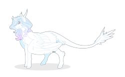 Size: 2600x1600 | Tagged: safe, artist:diya1967, imported from derpibooru, oc, oc only, oc:domaine, pegasus, pony, female, full body, gift art, horns, mare, simple background, solo, transparent background