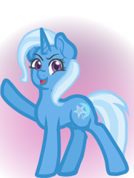 Size: 300x400 | Tagged: safe, artist:bat-blood, imported from derpibooru, trixie, pony, female, gradient background, simple background, solo, transparent background