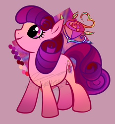 Size: 861x929 | Tagged: safe, artist:conphettey, imported from derpibooru, oc, oc only, oc:autumn rose, pony, adoptable, solo