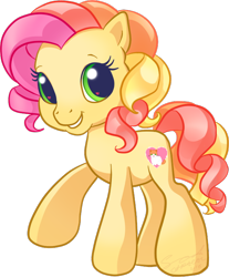 Size: 554x668 | Tagged: safe, artist:conphettey, imported from derpibooru, oc, oc only, oc:ragamuffin, earth pony, pony, female, g3.5, mare, raised hoof, simple background, solo, transparent background