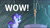 Size: 1440x812 | Tagged: safe, edit, edited screencap, imported from derpibooru, screencap, starlight glimmer, pony, the cutie re-mark, equal cutie mark, female, meme, s5 starlight, solo, staff, staff of sameness, wow! glimmer