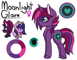 Size: 1400x1100 | Tagged: safe, artist:king-justin, imported from derpibooru, tempest shadow, twilight sparkle, alicorn, female, lesbian, magical lesbian spawn, offspring, parent:tempest shadow, parent:twilight sparkle, parents:tempestlight, shipping, simple background, tempestlight, transparent background, twilight sparkle (alicorn)
