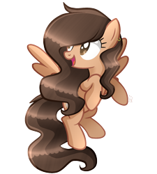 Size: 1496x1665 | Tagged: safe, artist:sugaryicecreammlp, imported from derpibooru, oc, oc only, oc:april rose, pegasus, pony, female, mare, simple background, solo, transparent background