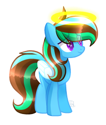Size: 904x1069 | Tagged: safe, artist:sugaryicecreammlp, imported from derpibooru, oc, oc only, oc:angel, pegasus, pony, female, mare, simple background, solo, transparent background