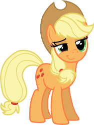 Size: 1473x1947 | Tagged: safe, artist:davidsfire, imported from derpibooru, applejack, earth pony, pony, cowboy hat, cute, female, hat, jackabetes, simple background, smiling, smirk, smug, solo, stetson, transparent background, vector