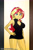 Size: 2000x3000 | Tagged: safe, artist:chuyryu, imported from derpibooru, sunset shimmer, equestria girls, armpits, big breasts, black dress, breasts, busty sunset shimmer, cleavage, clothes, dress, ear piercing, earring, eyeshadow, female, hand on hip, jewelry, little black dress, looking at you, makeup, miniskirt, nail polish, piercing, raised eyebrow, sexy, skirt, smiling, solo, stupid sexy sunset shimmer, sunset's apartment, thighs